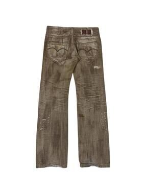 Y2K Vintage Rare 2#1 unique shade denim jeans